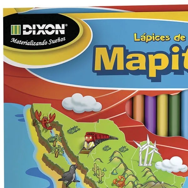 COLORES ESTUCHE C24 LARGOS MAPITA REDONDO